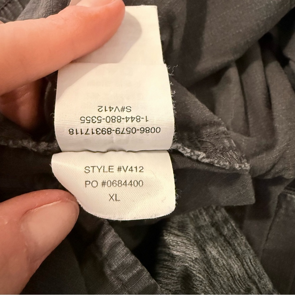 Vuori Ripstop Climber V412 Pants Men's Size XL Charcoal Gray Hiking Outdoors EUC - Picture 10 of 10
